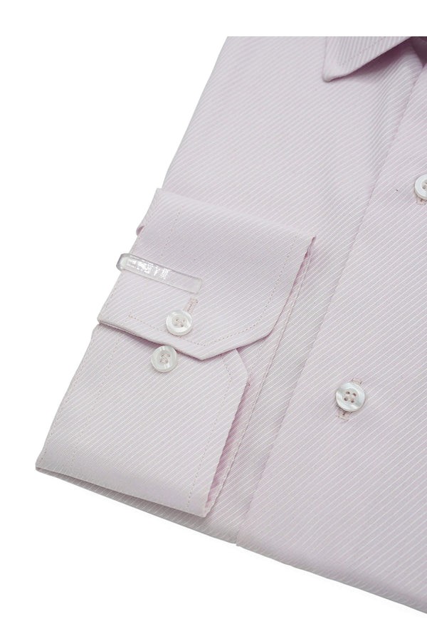 Lilac Twill Designer Cotton Shirt