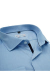 Blue Broad Twill Designer Cotton Shirt