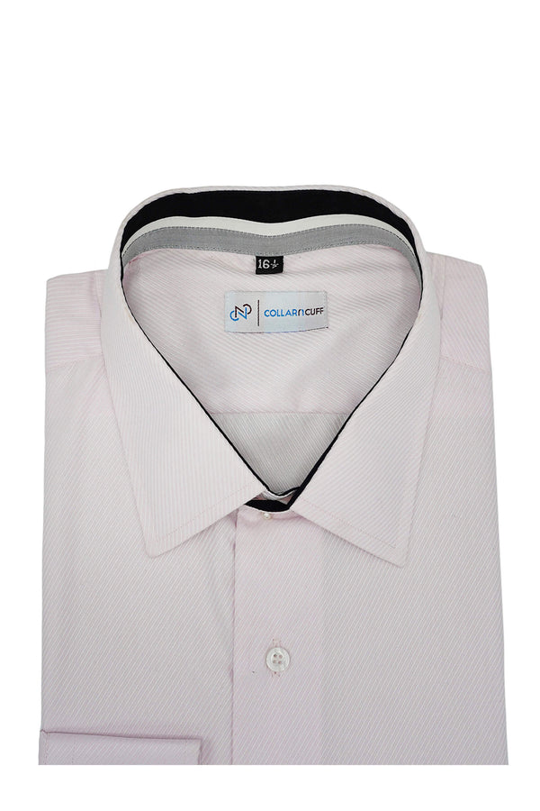 Lilac Twill Designer Cotton Shirt