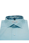Sky Blue Plain Designer Cotton Shirt