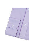 Purple Pinstripe Designer Cotton Shirt