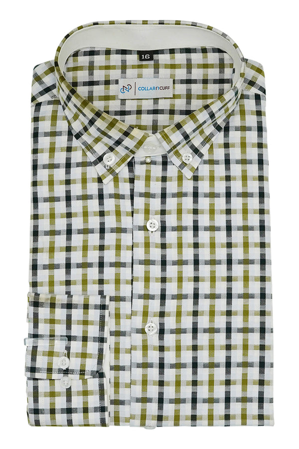 Attractive Multi Checked Cotton Shirt