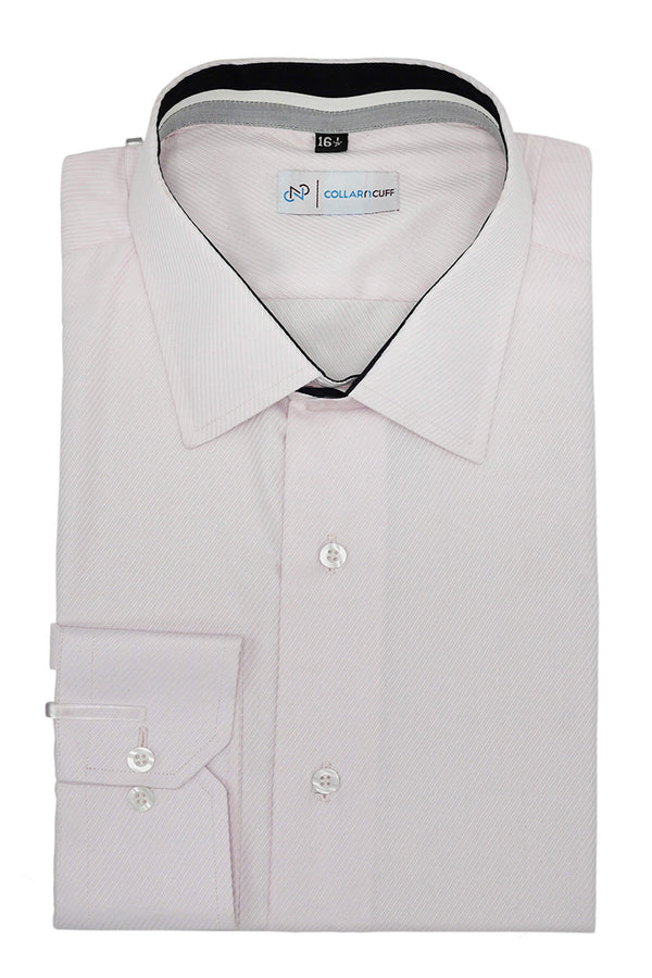 Lilac Twill Designer Cotton Shirt