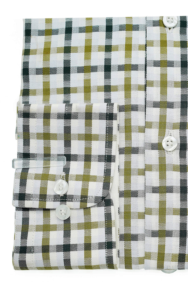 Attractive Multi Checked Cotton Shirt