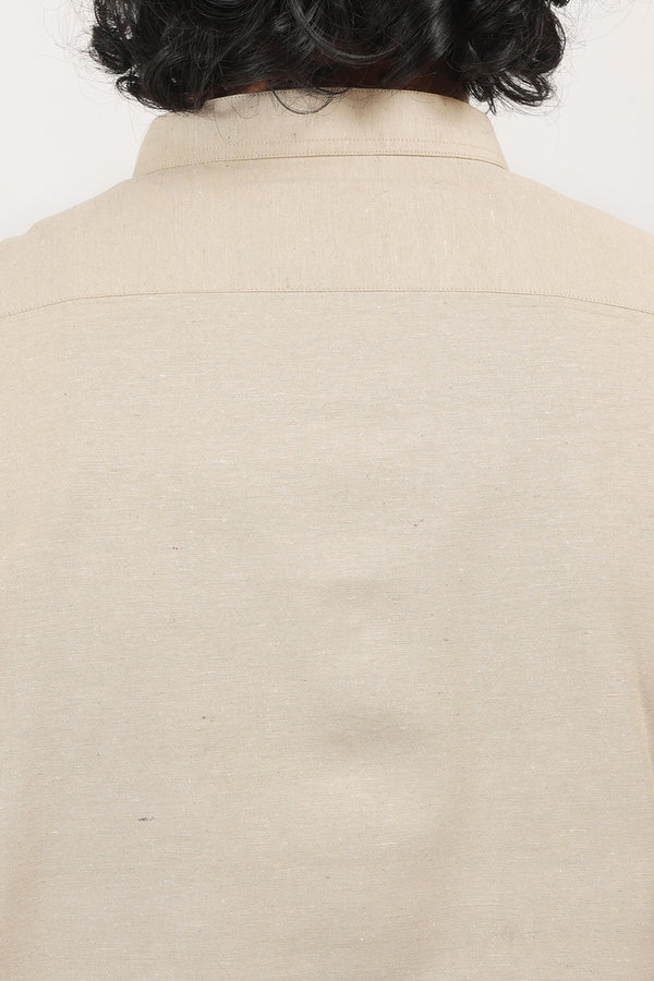 Sand Beige Karandi Kurta Shalwar