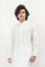 Off-White Elegant Chicken Kari Kurta Pajama