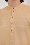 Tan Brown Karandi Kurta Shalwar