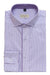 Purple Pinstripe Designer Cotton Shirt